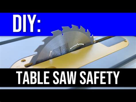 Safe Table Saw Blade