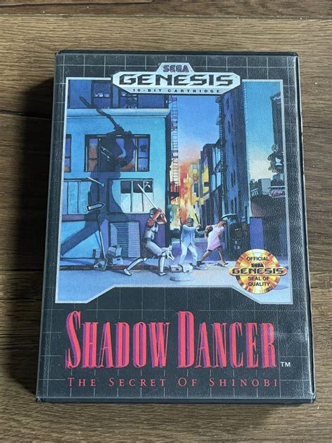 Shadow Dancer The Secret Of Shinobi Sega Genesis CIB Tested COMPLETE