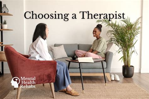 How To Choose a Mental Health Therapist - Mental Health Rehabs