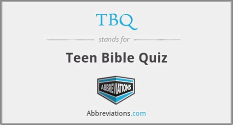 What does TBQ stand for?