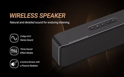 BOGASING S8 Pro Bluetooth Speaker Portable Wireless Speakers With HiFi