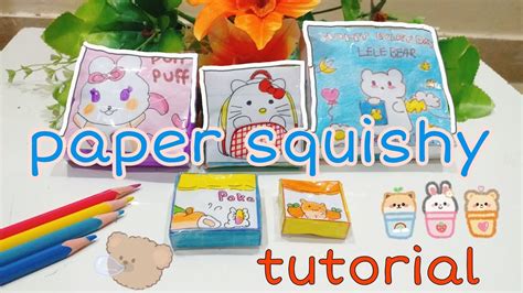 How To Make Diy 3d Paper Squishy Tutorial Easy Craft Anyting Can Be