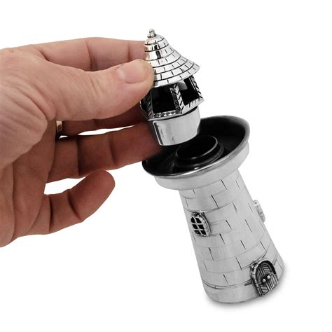 Lighthouse Havdalah Spice Box - Nadav Art By Avi Nadav
