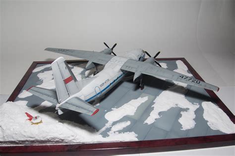 Пластиковая модель самолета Ан-24 от "Amodel" 1/72 Итог | Пикабу