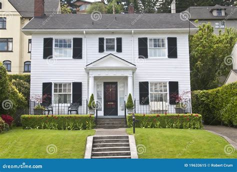 Traditional Clapboard House Royalty Free Stock Photo - Image: 19633615