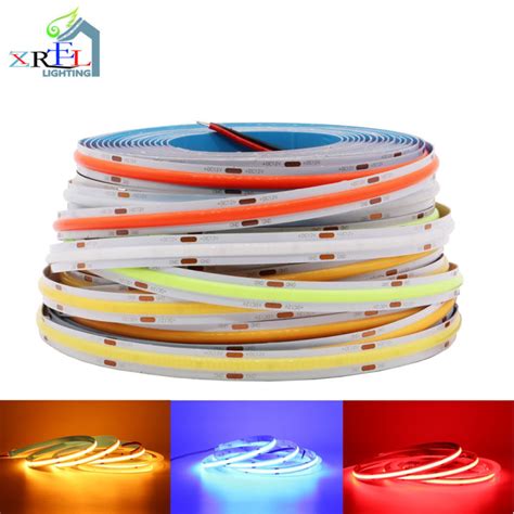 COB LED Strip Light High Density Flexible FOB 384 528 LEDs M Led Lights