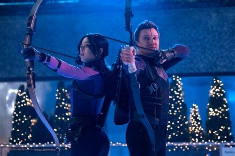 Kate And Clint Hawkeye Promotional Stills Hawkeye Photo