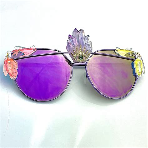 Crystal Cluster Sunglasses