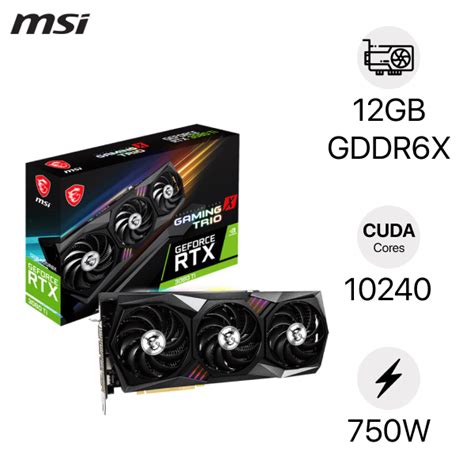 So Sánh Card Màn Hình Msi Rtx 3080 Ti Gaming X Trio 12g