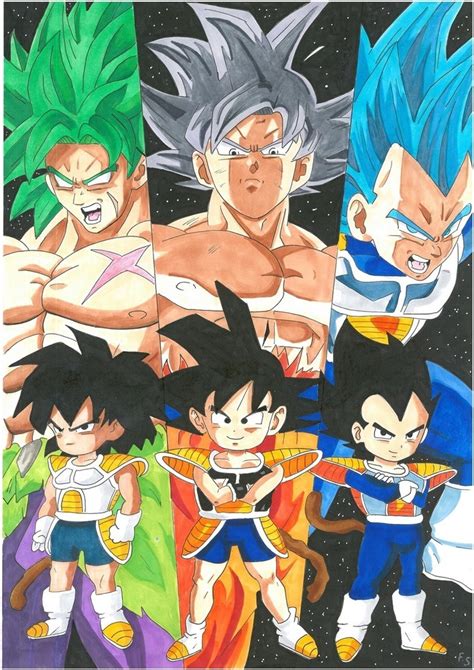 Vegeta Friends Goku Broly