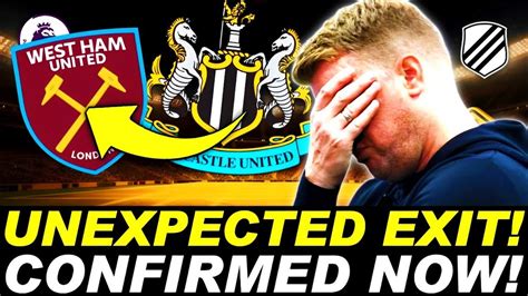 🚨sad News Newcastle Star On Saudi And West Ham Radar Newcastle United