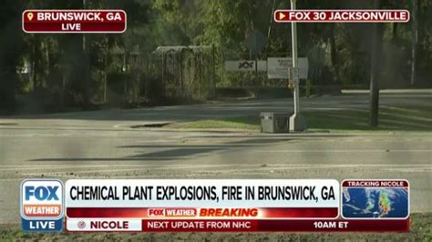 Multiple Neighborhoods Are Evacuated As Explosions Rip Through Chemical Plant On Georgia’s Coast