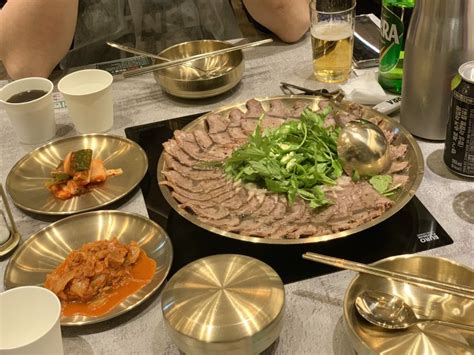 교대역맛집 옥된장 교대점식사로도 좋고 반주하기에도 좋은 수육전골 맛집 부채살 수육전골 오늘 갓 지은 밥 네이버 블로그