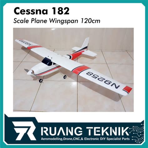 Jual Rc Cessna 182 Plane kit, Pesawat Rc Remote Control Cessna kit ...