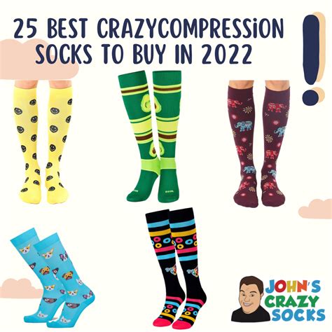 25 Best Crazy Compression Socks To Buy In 2022 Fun And Colorful Johns