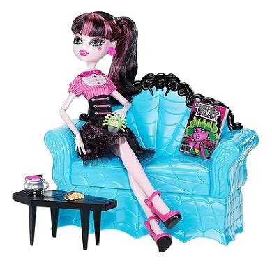 Monster High Draculaura G1 Playsets Doll MH Merch