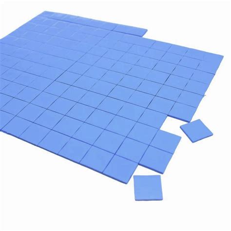 100 Pcs High Quality Thermal Pad GPU CPU Heatsink Cooling Conductive Silicone Pad 10mm*10mm*1mm ...