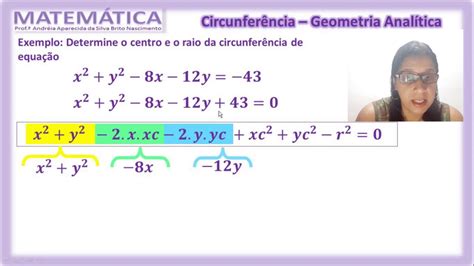 Equa O Geral Da Circunfer Ncia Youtube