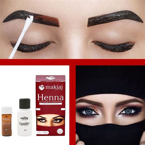 Henna Makiaj Para Designer De Sobrancelha B7makeup