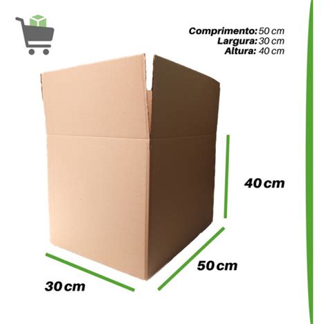 20 Caixas De Papelão 50x30x40 Embalagem Correio Sedex Pac