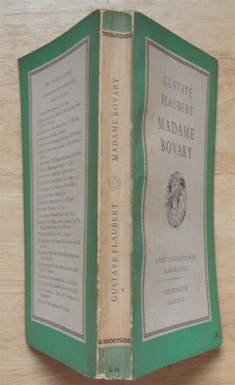 Madame Bovary By Gustave Flaubert Penguin Classics 1952 Reprint