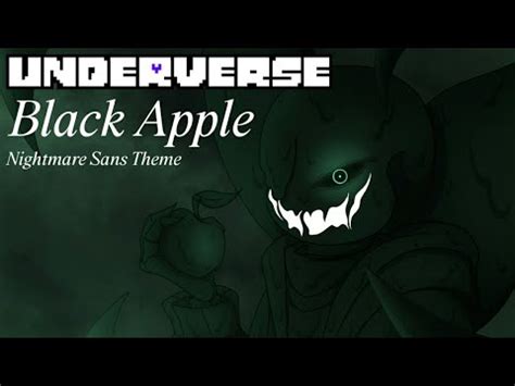 Underverse Black Apple Nightmare Sans Theme Cover By JazvinMusic