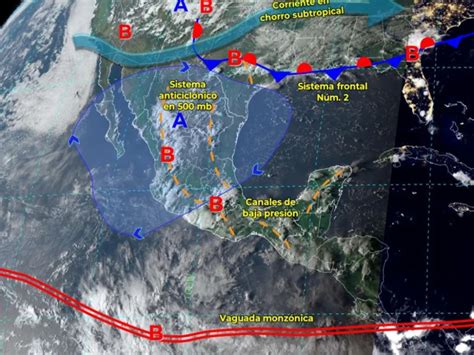 Clima México hoy 15 de septiembre de 2023 Habrá lluvias en el Grito de