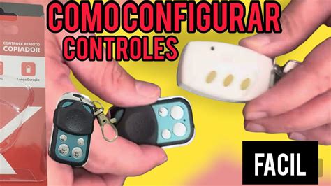 Configurar Controle Portao - Como Configurar controle de portão ou Controle de Alarme , Passo a ...
