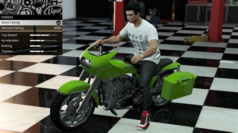 GTA 5 OG Vehicle Customization Western Bagger Harley Davidson Road