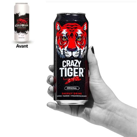 Le Tigre De Crazy Drink Sous Un Nouveau Jour Gie La Bo Te Boisson