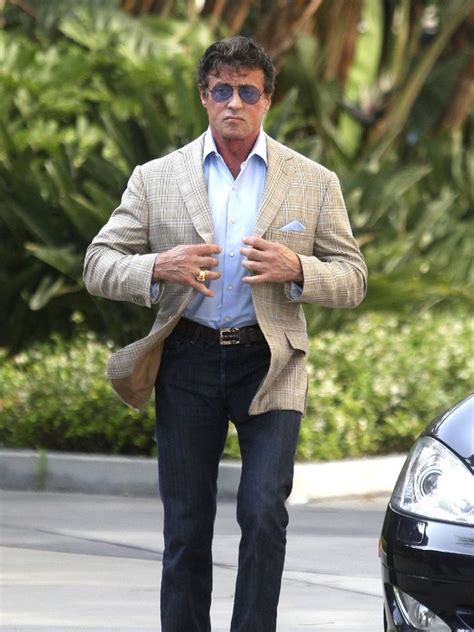 Sylvester Stallone Sylvester Stallone Sylvester Mens Outfits