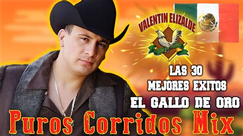 Valentin Elizalde El Gallo De Oro Mix Puros Corridos Con Banda