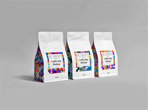 Coffee Bag Mockup Psd Template The Free Mockup