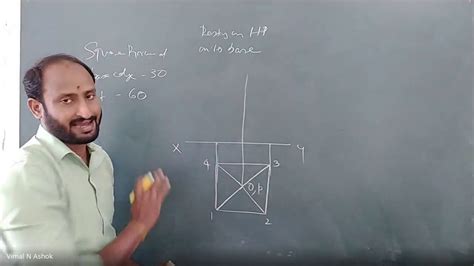 Engineering Graphics Projection Of Solids 3 Youtube