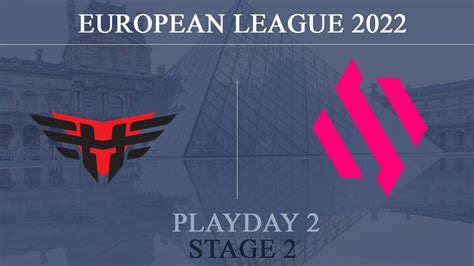 Heroic Vs BDS Kafe Dostoyevsky European League 2022 Stage 2