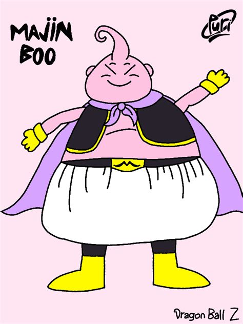 Majin Boo - Dragon Ball Z by puridibujantecomico on Newgrounds