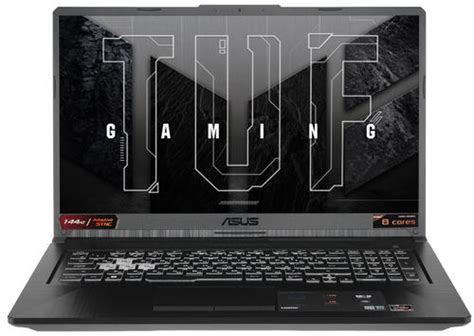 Купить 17.3" Ноутбук ASUS TUF Gaming A17 FA707RE-HX036 черный в ...