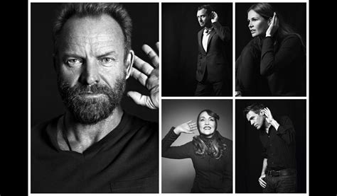 Photo Sting Photographi Par Bryan Adams Pour Hear The World Purepeople