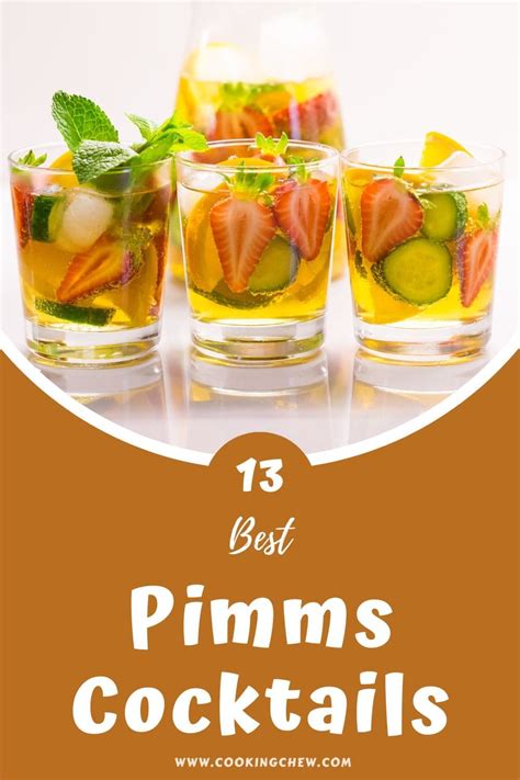 13 Best Pimms Cocktails: Delicious & Refreshing Drinks 🍸