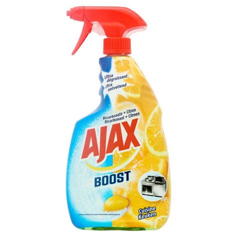 Ajax Boost Cytrynowy Spray Do Kuchni Ml Oficjalne