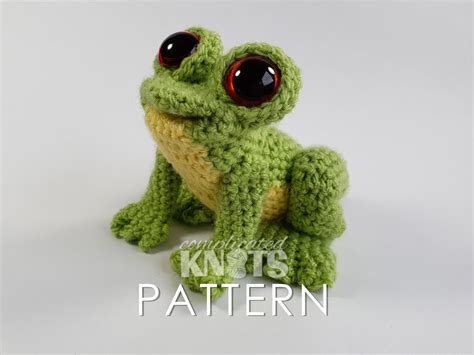 Crochet Pattern Frog PATTERN ONLY - Etsy