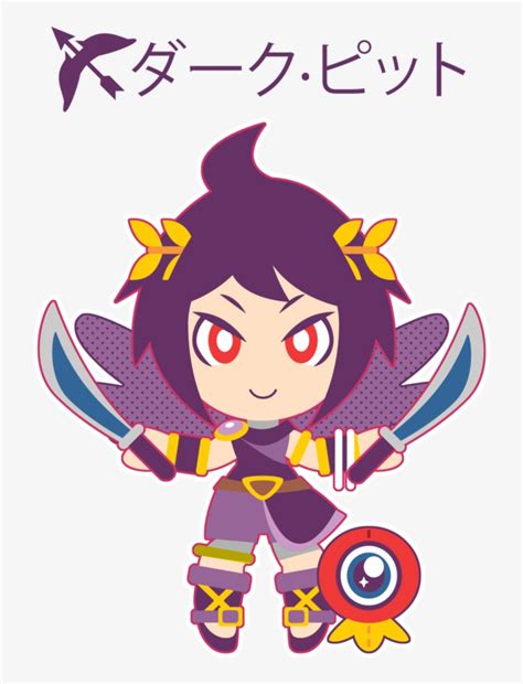 Chibi Dark Pit By Itachi Roxas On Deviantart Dark Pit Art Chibi Png