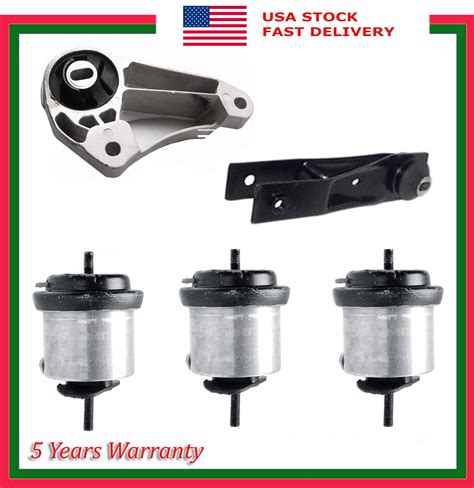 Set Of 5pcs Engine Motor And Transmission Mount For Gmc Acadia Saturn