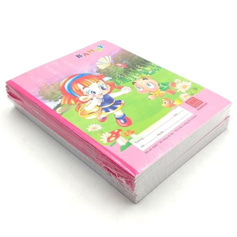 Vở Class Bamby - 4 Ô Ly 96 Trang ĐL 58g/m2 - Hồng Hà 0393 (Mẫu Màu Giao ...