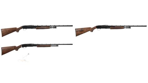 Three Browning Shotguns with Matching Serial Numbers | Rock Island Auction