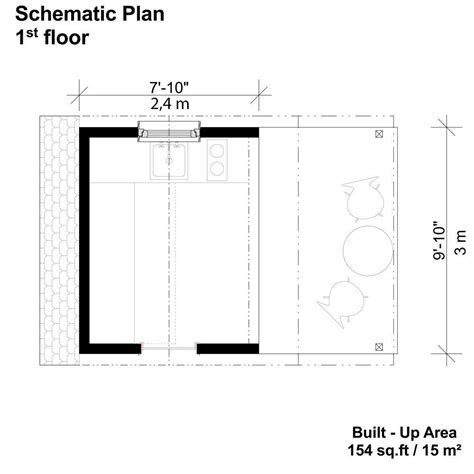 Tiny A-Frame Cabin Plans - Pin-Up Houses