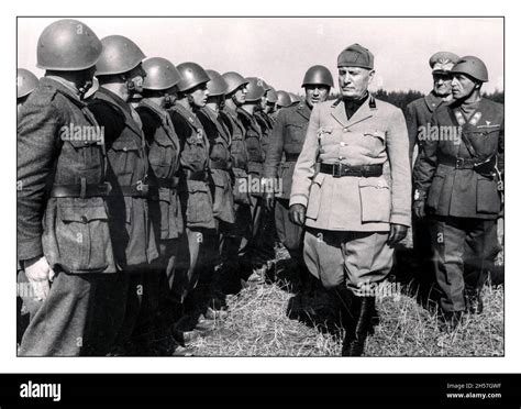 Benito Mussolini 1883 1945 Italian Facist Cut Out Stock Images