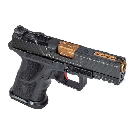 Zev Oz9c Elite Hyper Comp 9mm Pistol Blackbronze 10rd Mag Carters