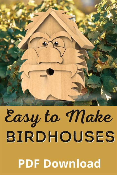 Easy to Make Birdhouses | Bird houses, Fancy birdhouses, Bird houses diy