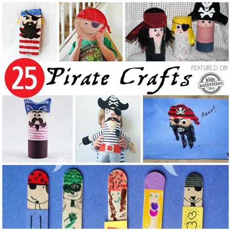 25 Pirate Themed Crafts Kids Can Make